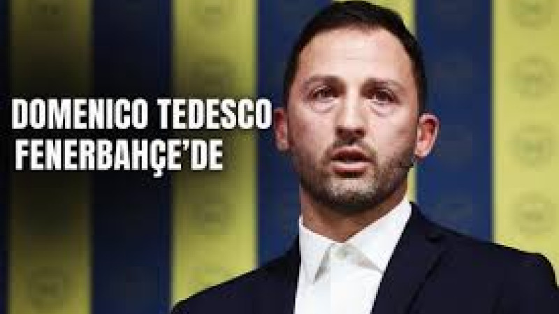 Fenerbahçe'nin yeni teknik direktörü Domenico Tedesco oldu