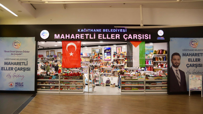 Kadının el emeği Kağıthane maharetli eller çarşısında sergileniyor