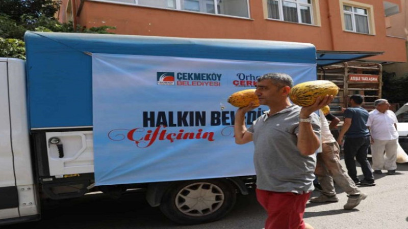 HALKIN BELEDİYESİ ÇİFTÇİNİN YANINDA