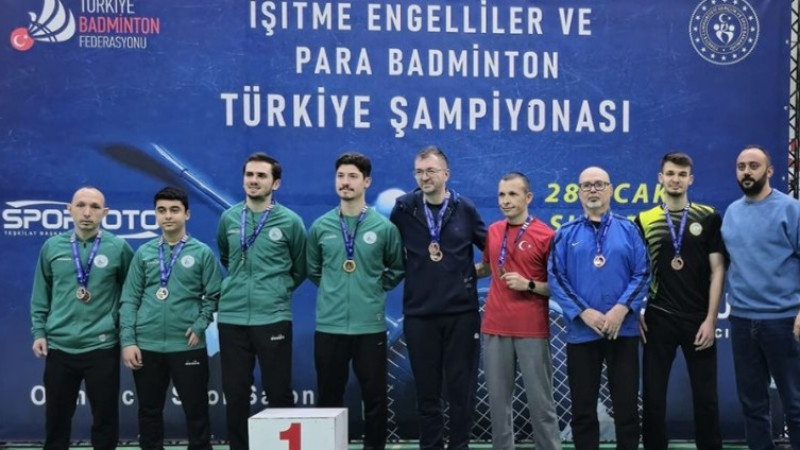 GAZİOSMANPAŞALI SPORCULAR, PARA BADMİNTON ŞAMPİYONASI’NDAN 27 MADALYA İLE DÖNDÜ