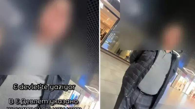 Yabancı kadını dakikalarca takip etti! 