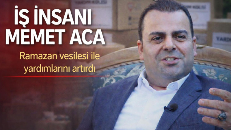 Erzurumlu hayırsever iş insanı Mehmet Aca Ramazan Ayında Sahada