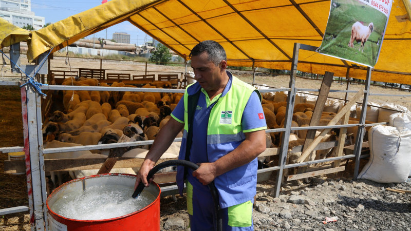 Bahçelievler’de kurban bayramı mesaisi başladı