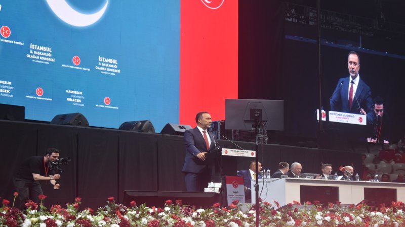 MHP İSTANBUL’DA VOLKAN YILMAZ GÜVEN TAZELEDİ: “İSTANBUL NİMET DEĞİL, ATALARIMIZIN EMANETİDİR”